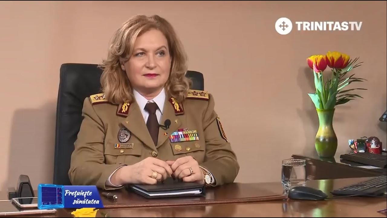 Dr.  Florentina Ioniță-Radu prima femeie General comandant al Spitalului Militar Central
