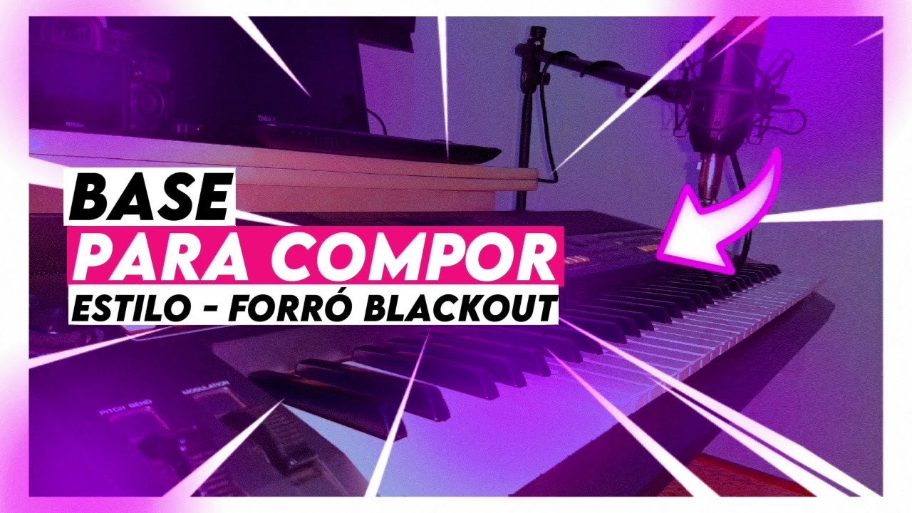 (VENDIDA) BASE PARA COMPOR - ESTILO FORRÓ BLACKOUT