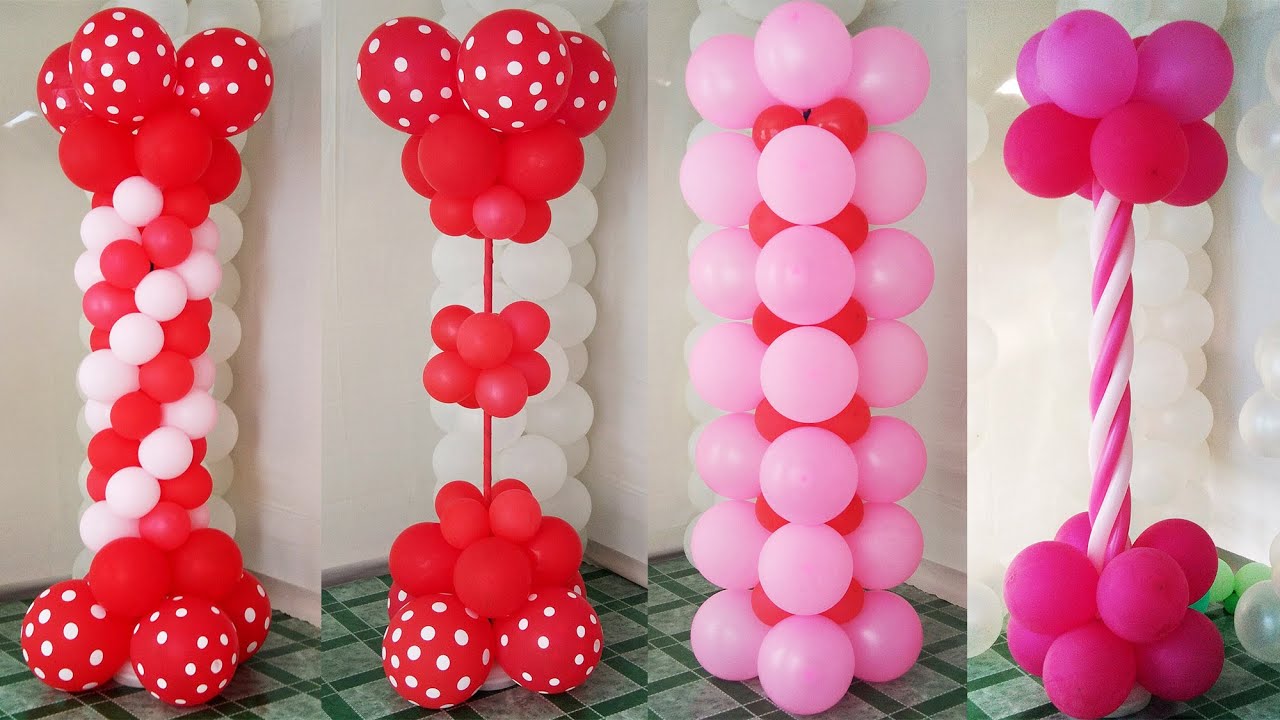 15 Simple Balloon Pillar Designs for Beginners
