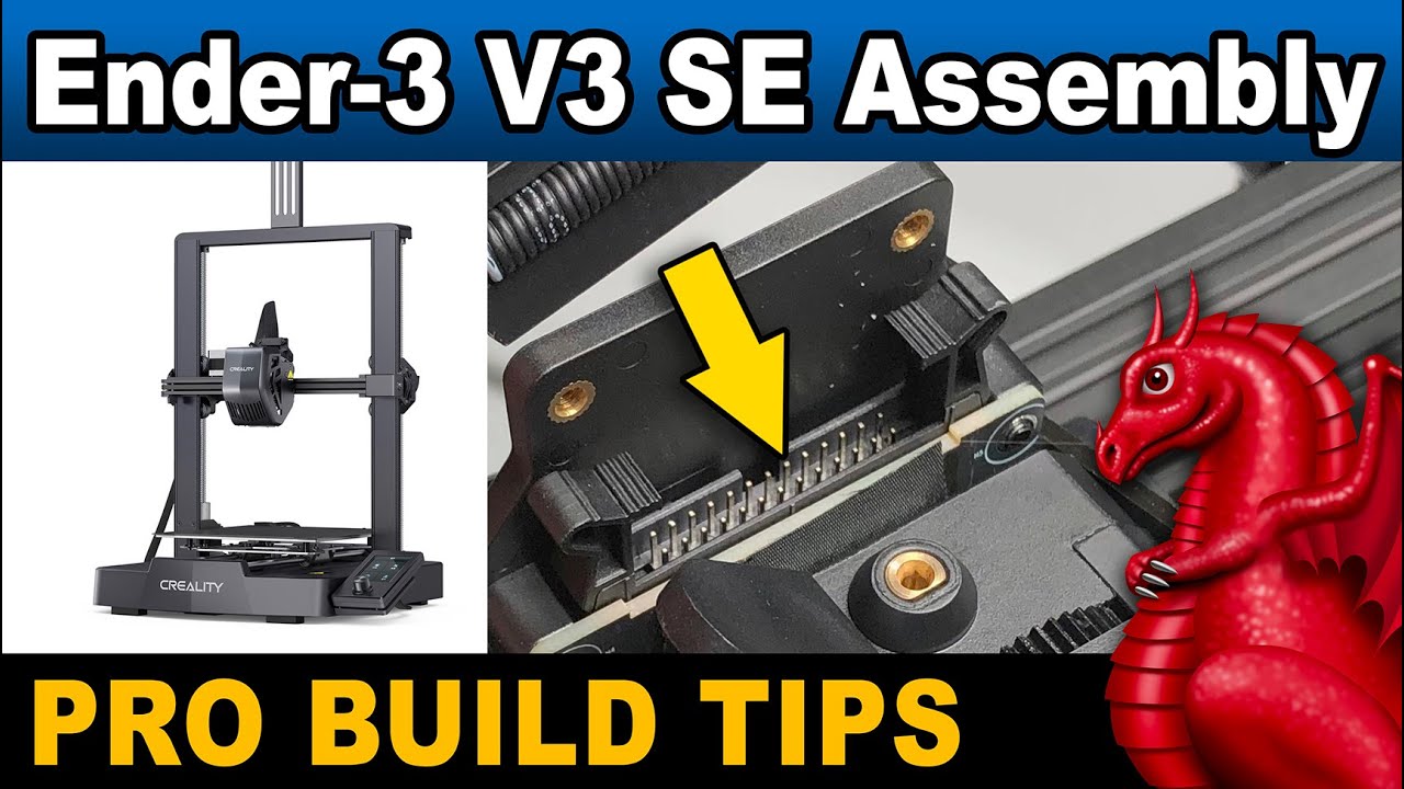 Руководство по сборке Creality Ender 3 V3 SE