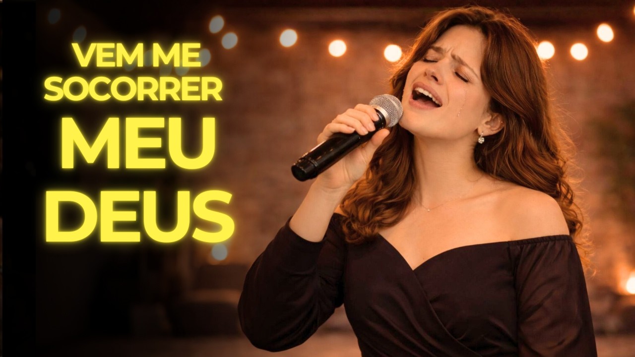 Vem Me Socorrer Meu Deus | Deus Virá Em Teu Auxilio | Inspiração Aline Barros #adoração #louvor