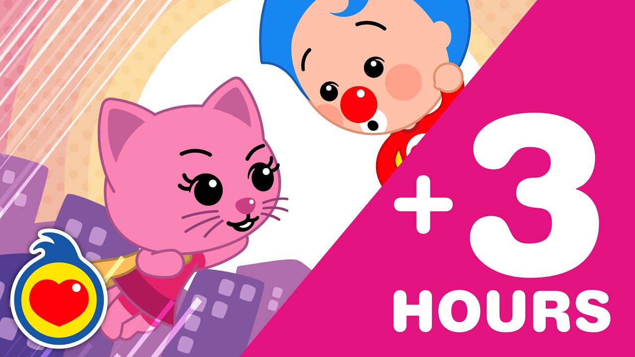 🐥 Plim Plim ♫ CARTOONS for Kids ♫ 3 NEW Full Episodes (15+ Min)