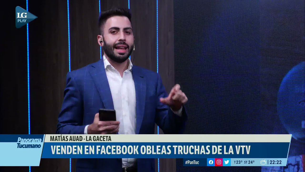 Venden en facebook obleas truchas de la VTV