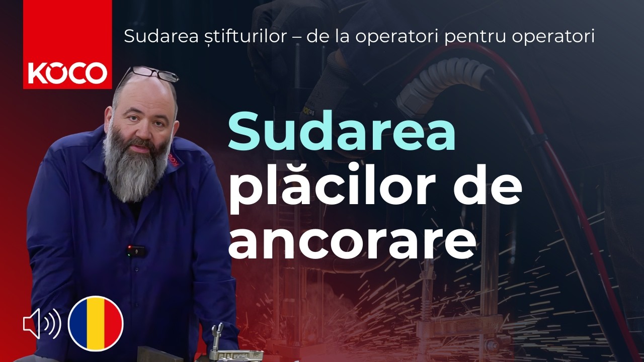 🇷🇴 KÖCO – Sudarea plăcilor de ancorare