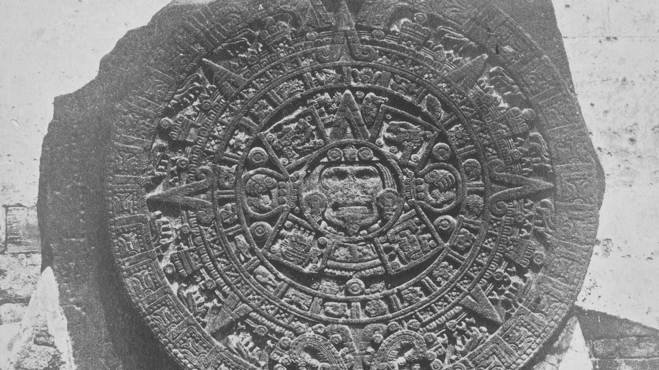 Vintage Photos of Aztec And Mayan Archaeological Sites And Artifacts in Mexico From The 1870s