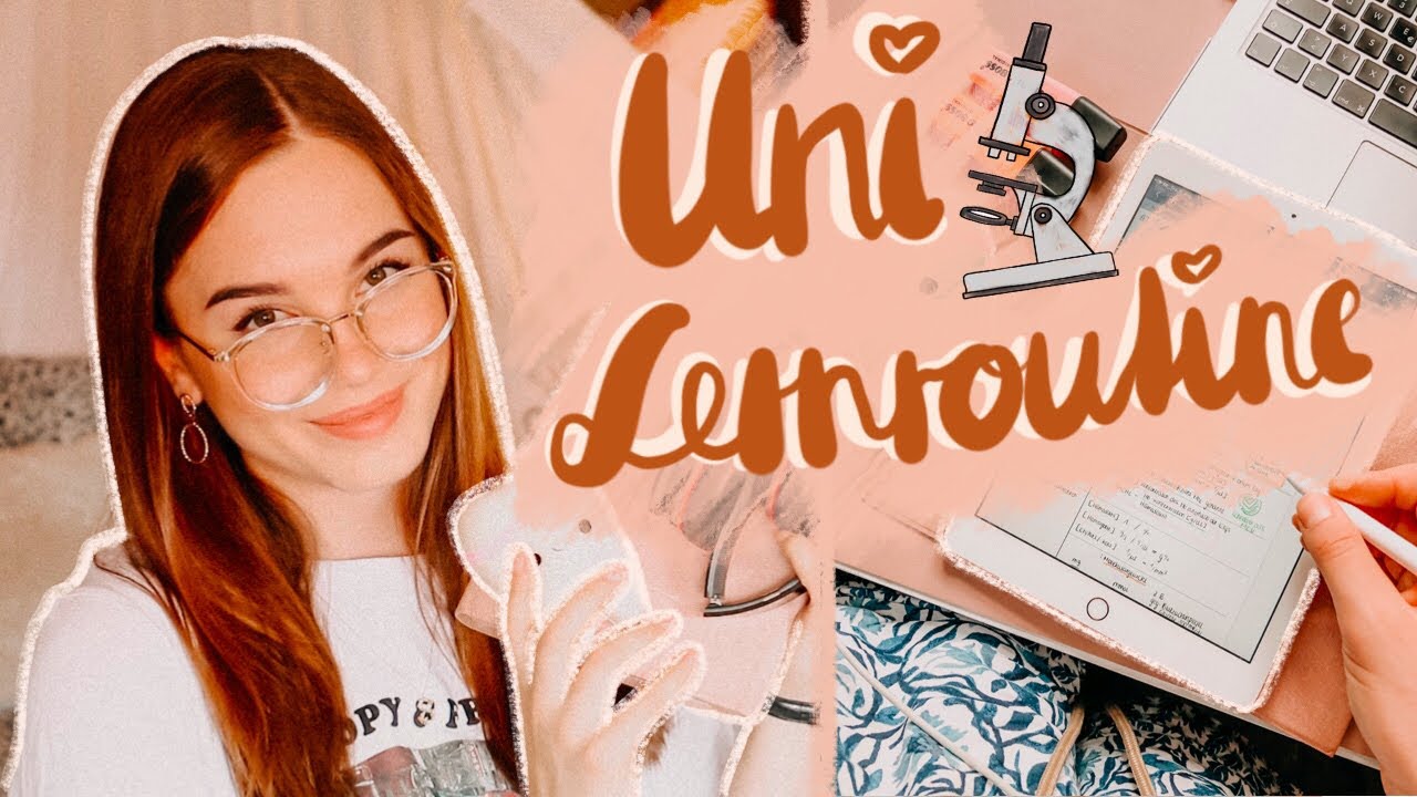 Meine UNI Lernroutine   So sieht ein Tag in der PRÜFUNGSPHASE aus !🤫