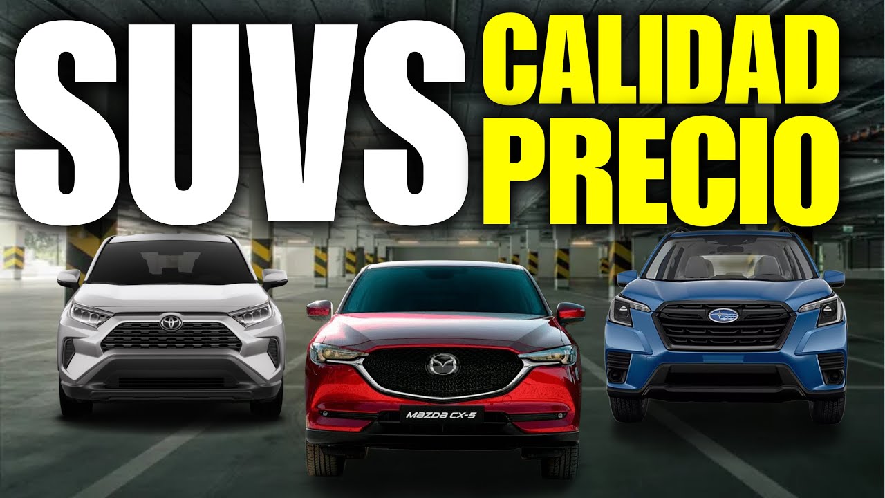 TOP 5 MEJORES SUV CALIDAD PRECIO seg&uacute;n CONSUMER REPORTS 2025