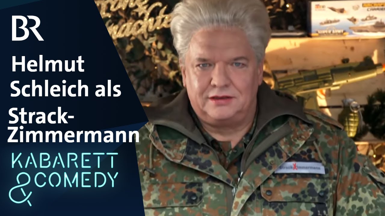 Marie-Agnes Strack-Zimmermann: Kauft Kriegsspielzeug! | SchleichFernsehen | BR Kabarett & Comedy