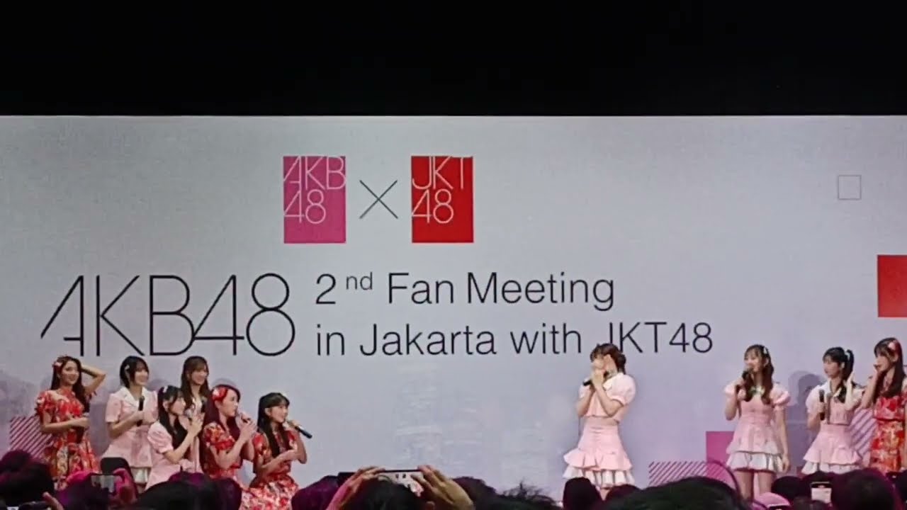 AKB48 2nd Fan Meeting in Jakarta with JKT48 (games with fans)