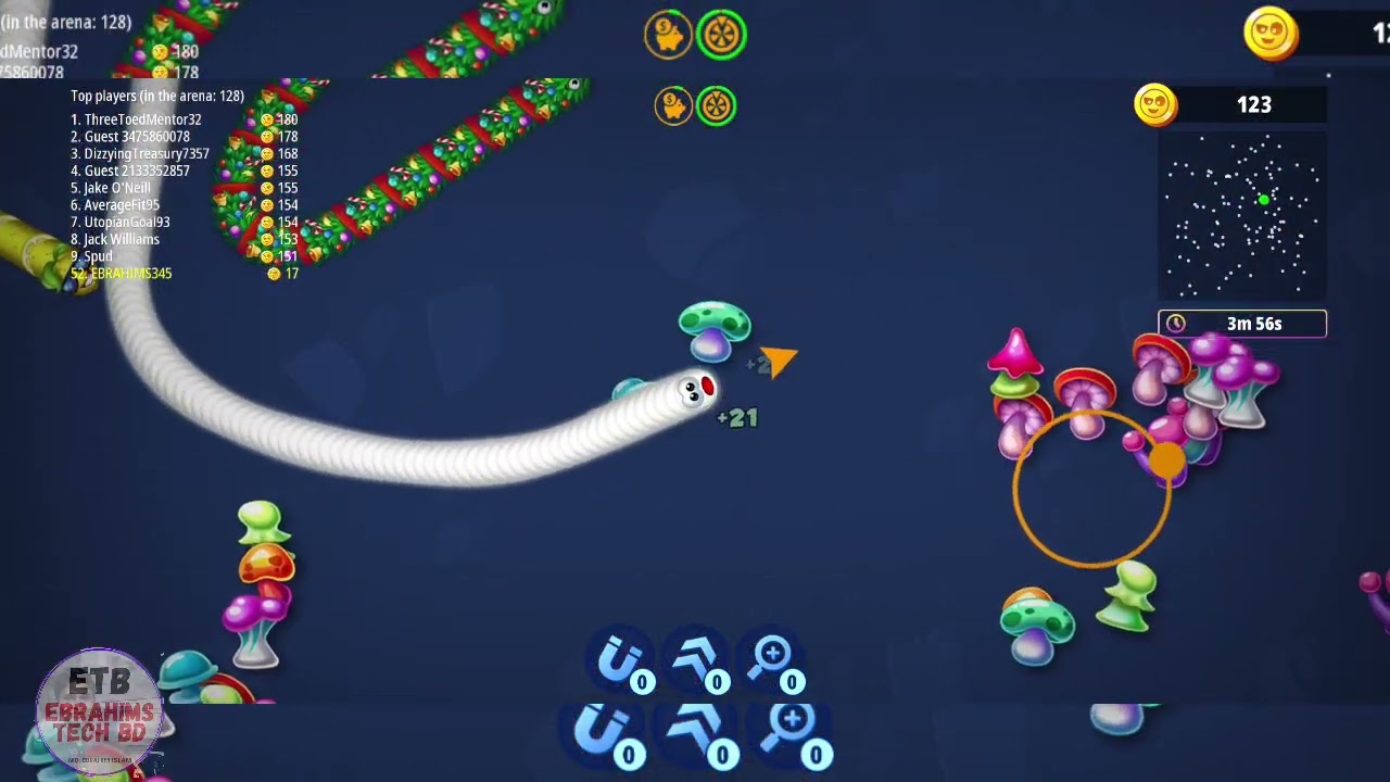 💥hungry snake game, snake game mobile, snake game online snake game gameplay #gaming 