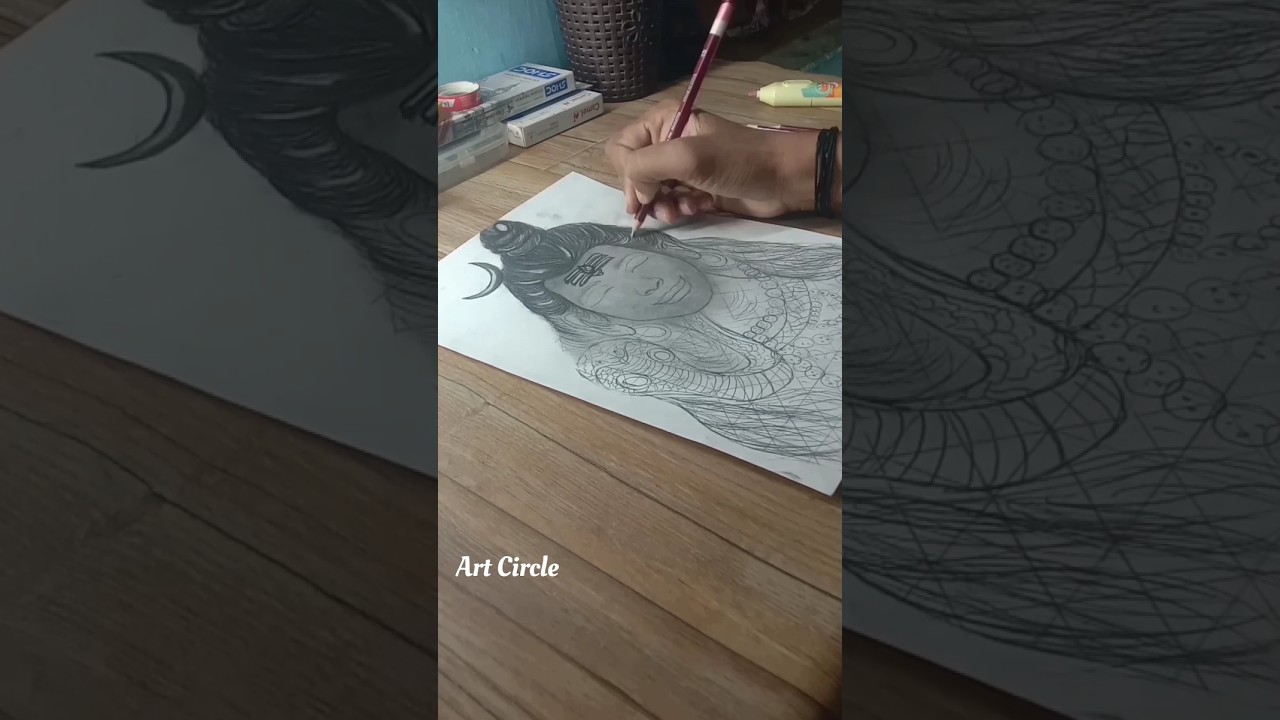 Mahadev ji drawing Shivratri coming soon💥 
