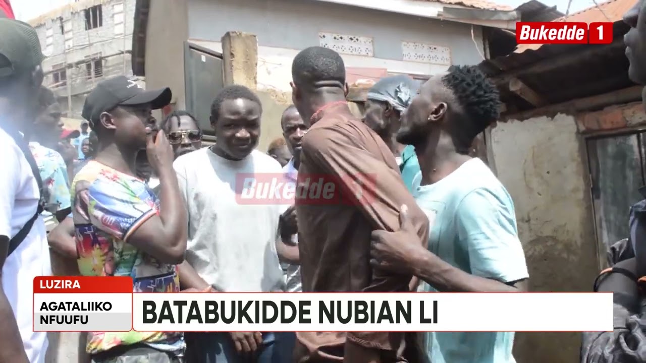 Agataliikonfuufu Abavubuka basazeeko omuzikiti omuyimbi Nubian Li waasalidde ne bamutaamira ku ky’ok
