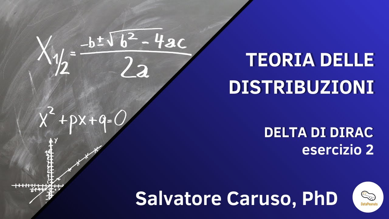 Metodi Matematici -  Teoria delle Distribuzioni - Esercizio Delta di Dirac 2