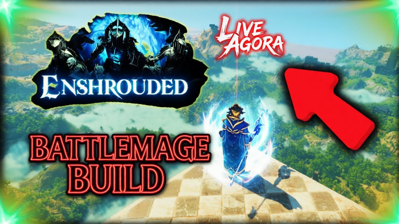 🔥 MAGO DE BATALHA é BOM!?  ENSHROUDED GAMEPLAY AO VIVO 😎🔥 TENTANDO SOBREVIVER! 🚀 🔥 #enshrouded