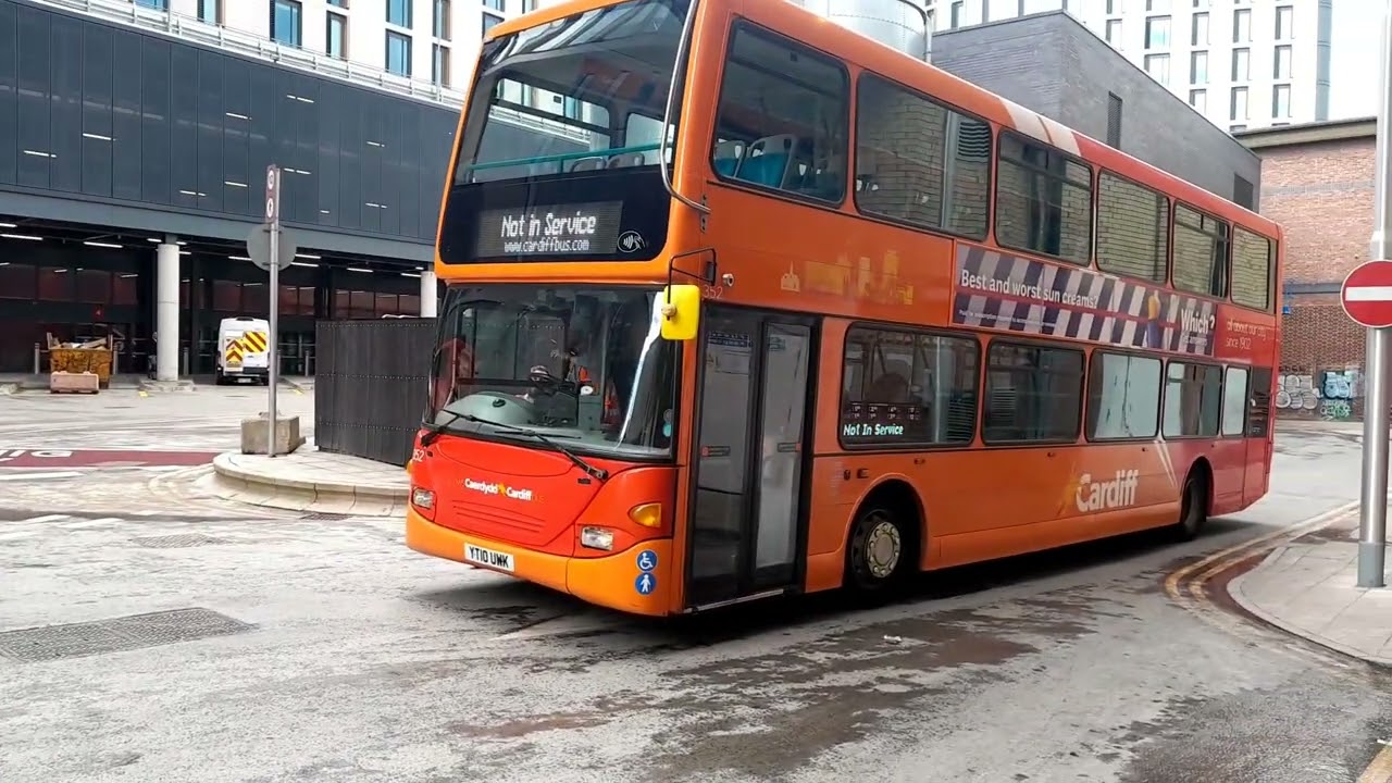 Cardiff new bus station May 22nd 2024