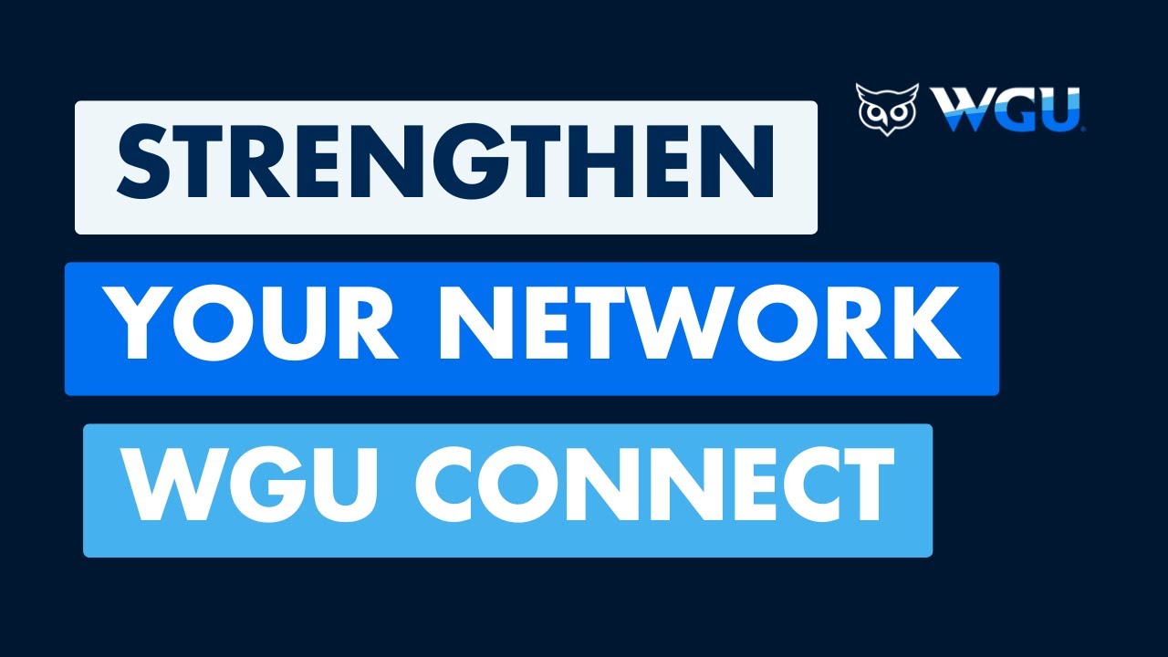 Career Quest: Networking with WGU Connect