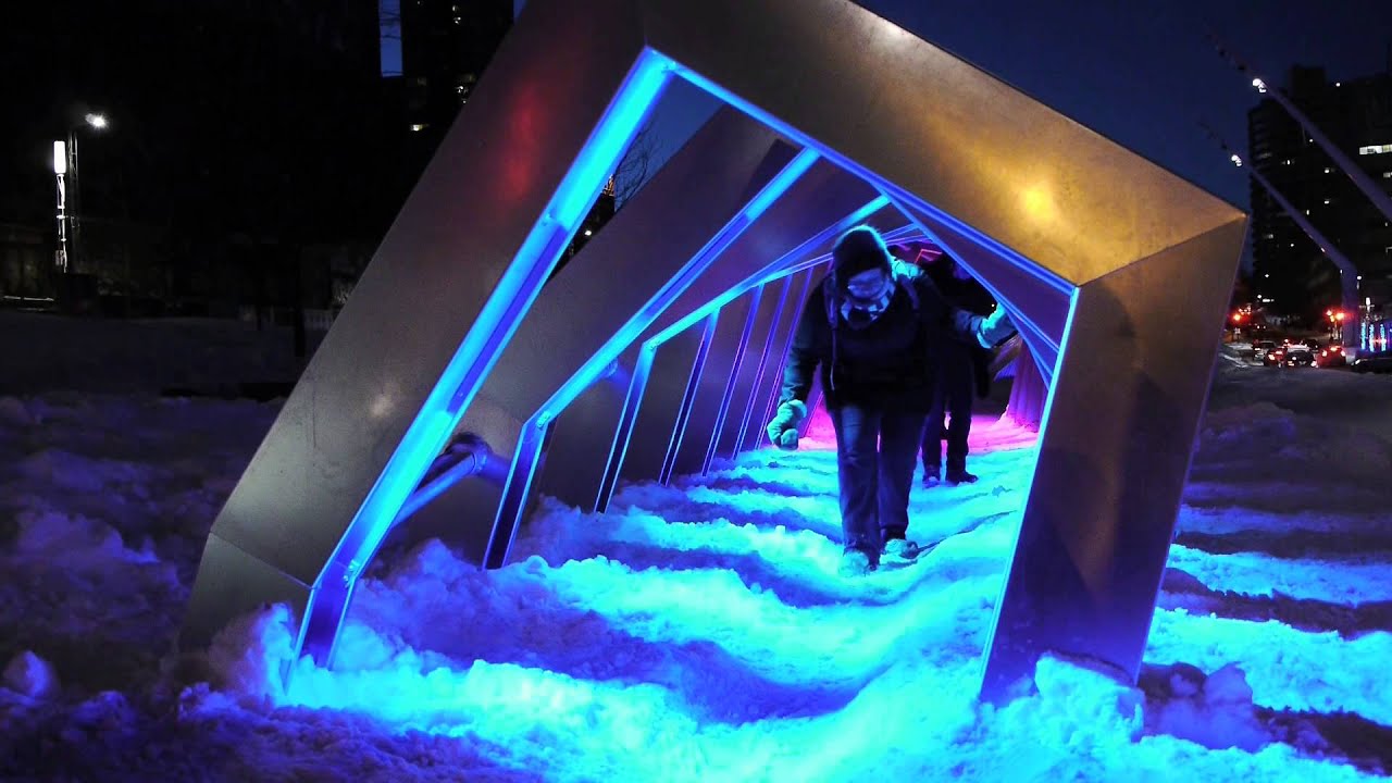 ICEBERG, interactive installation