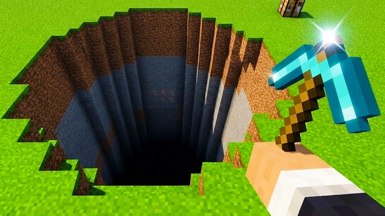 A LEGM&Eacute;LYEBB Minecraft Lyuk...