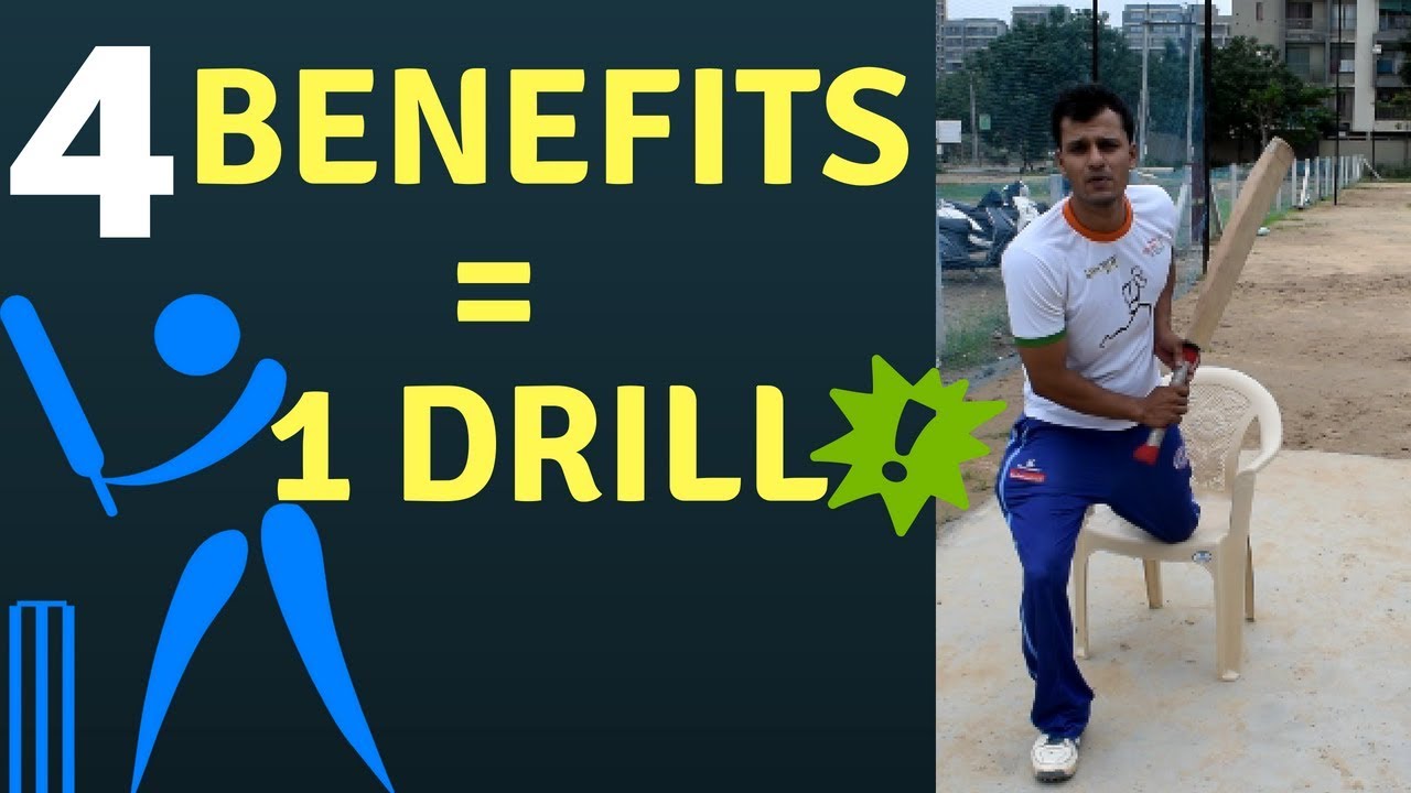 How to improve my batting | 4 benefits in 1 drill???