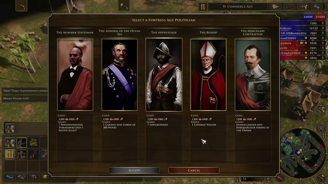 What a let down! - AoE3DE 4v4