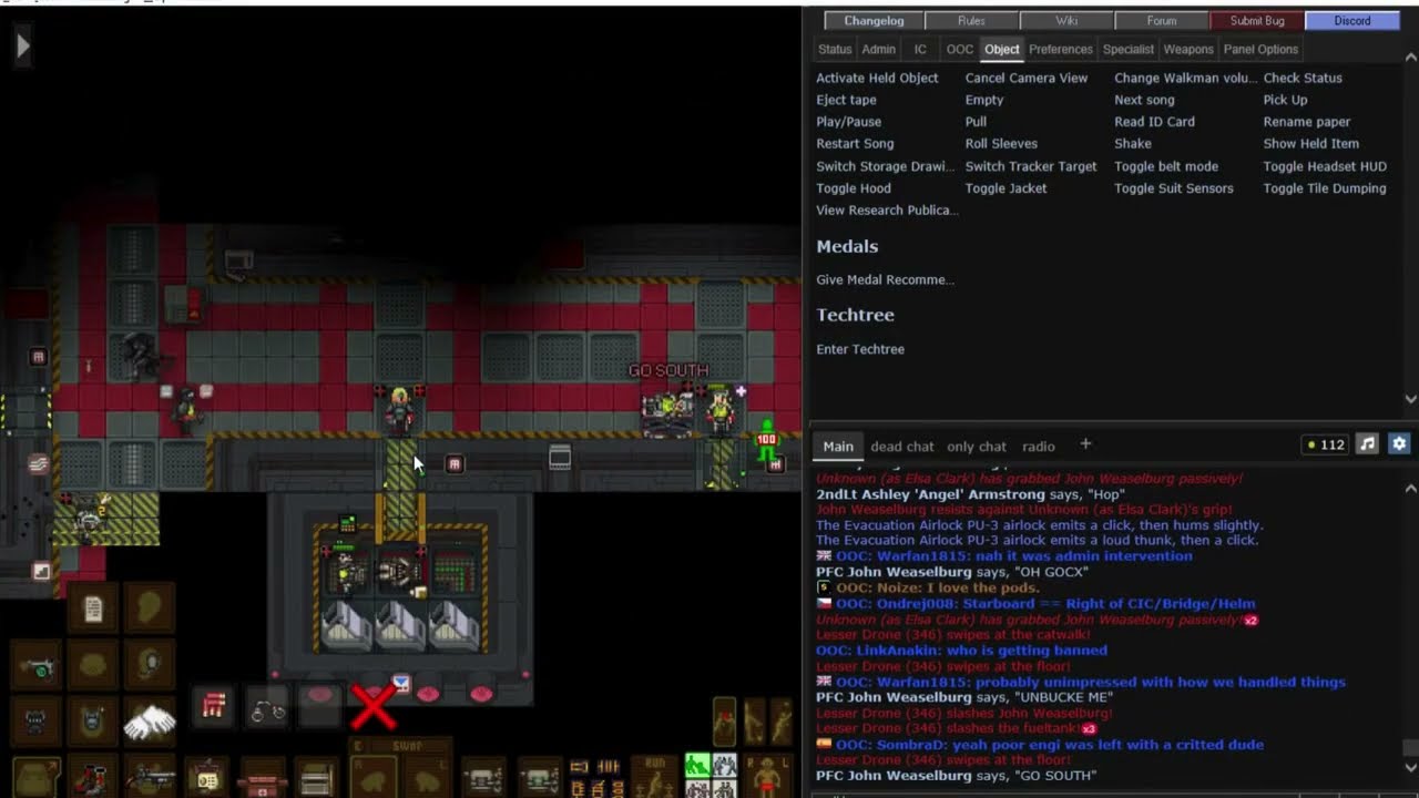 Average day as a doctor in the corps 1 / Colonial Marines CM-SS13 PVP,