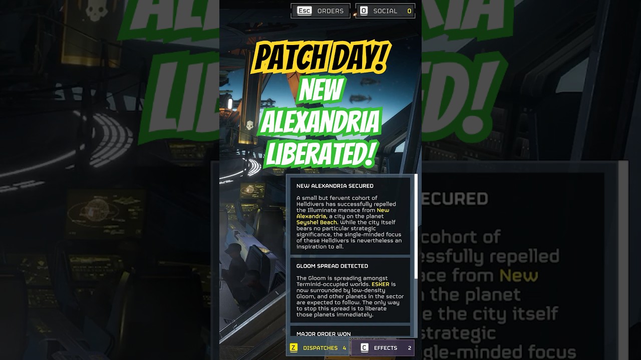 PATCH DAY! Cirrus Liberation Imminent, New Alexandria Retaken! | Helldivers 2