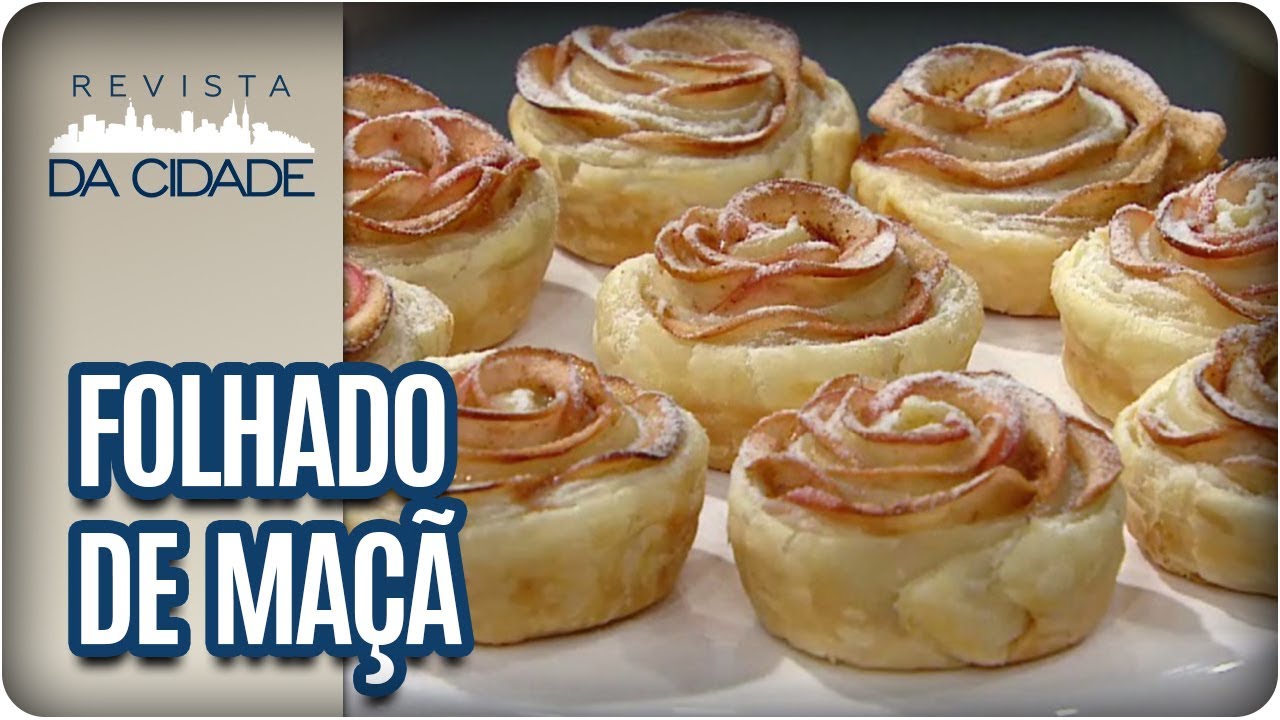 Receita de Folhado de Maçã com Creme Inglês - Revista da Cidade (12/12/2017)