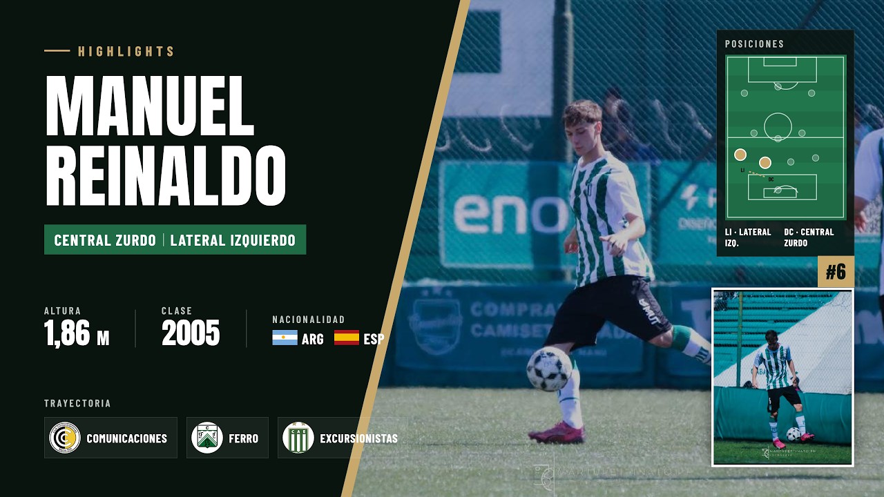 Manuel Reinaldo 2005 Central Zurdo