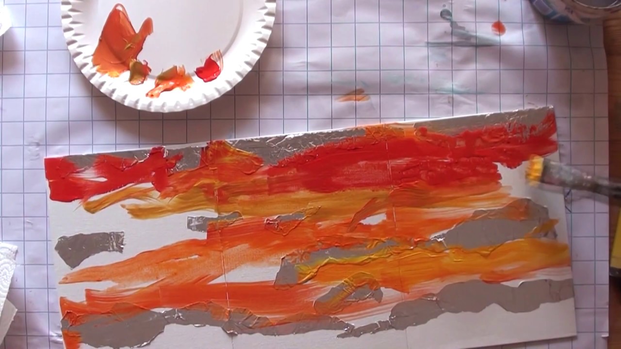 Freies Malen - Projekt mit Gerda Lipski (1)