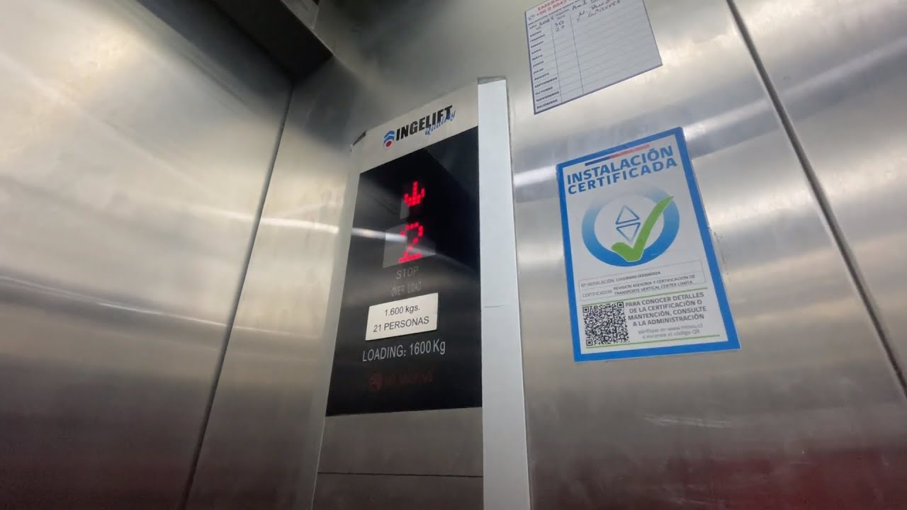 2017 Ingelift Ascensor Electromecánico @ Ripley Mallplaza Arica, Arica, Chile