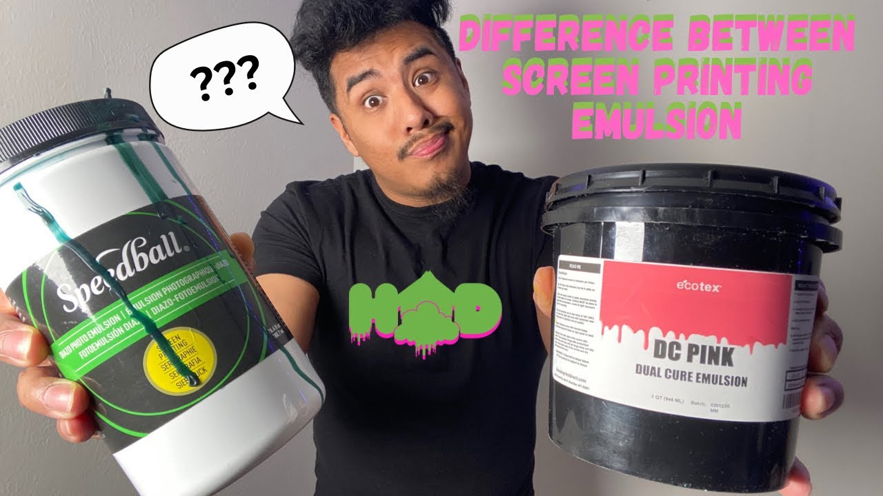 Which emulsion for screen printing | Screen printing | HOWSE OV DRMRS |