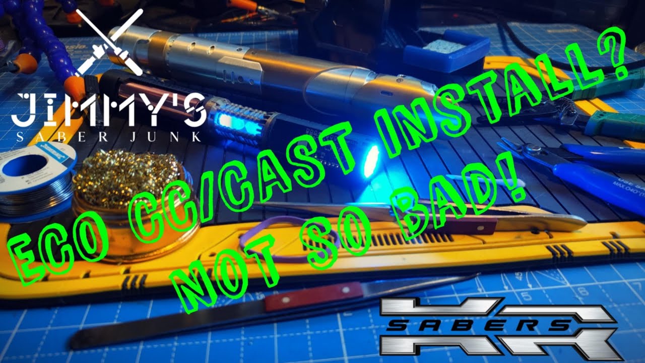 KR Sabers RENNOD'S TREASURE ECO CC/CAST chassis install