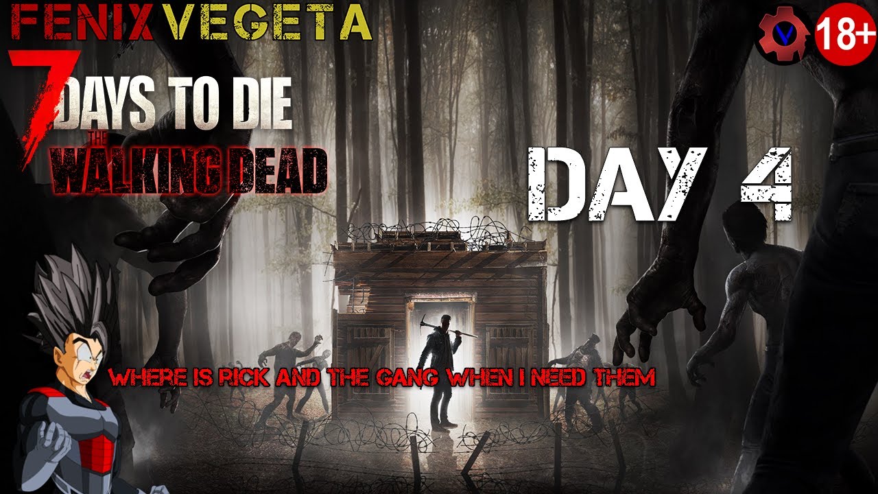 The Burnt Forest is NOT a Walk in the Park (7 Days To Die The Walking Dead)