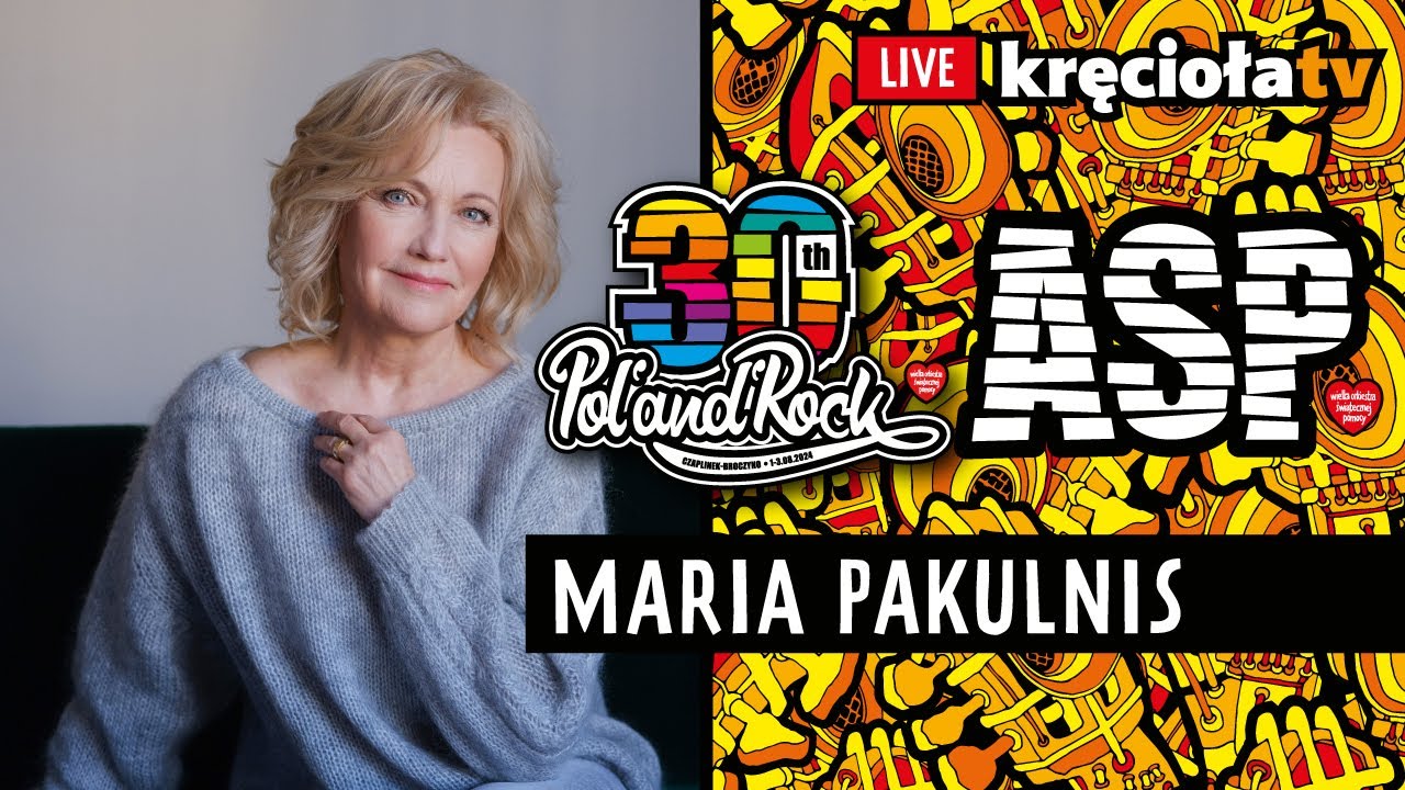LIVE! Maria Pakulnis na ASP #polandrock2024