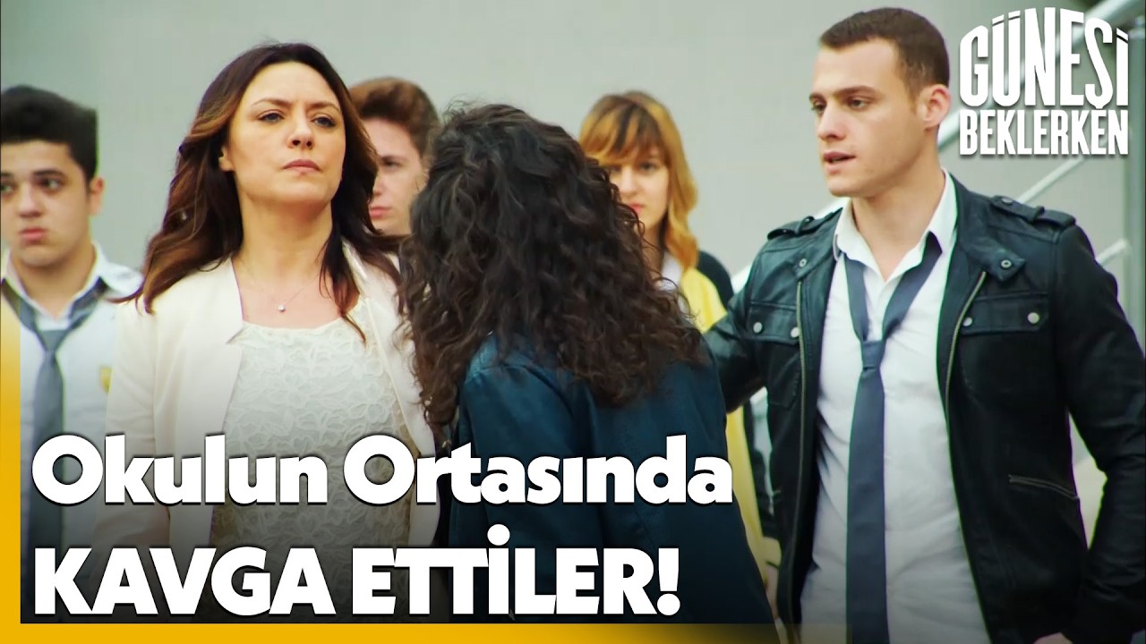 Demet ve Zeynep Okulun Ortasında Kavga Etti - Güneşi Beklerken