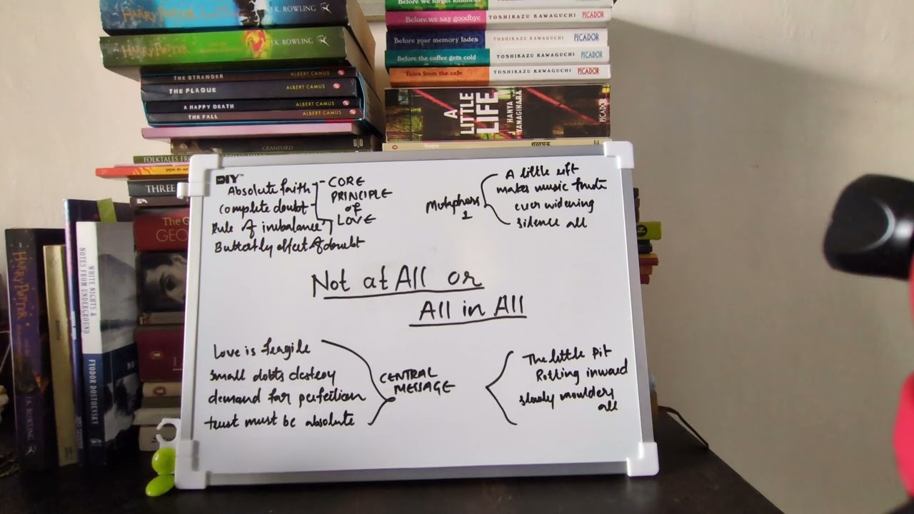 NOT AT ALL or ALL IN ALL by Alfred Tennyson | Summary and explanation 