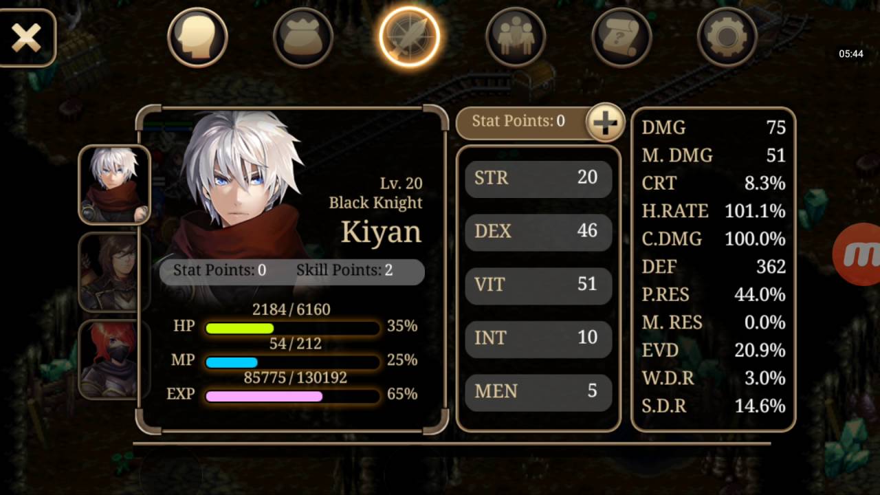 Inotia 4 Walktrough #12 Erklärung der Skills des Black Knights