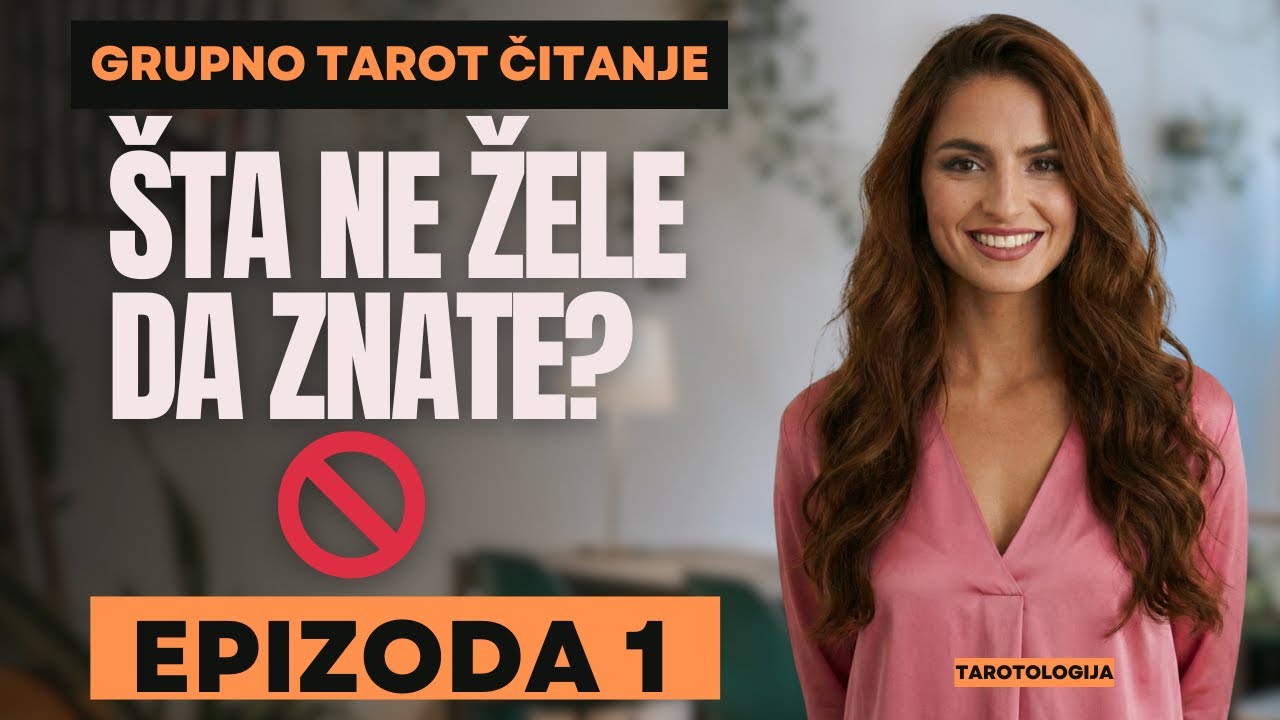 ŠTA NE ŽELE DA ZNATE? 🚫TAROT ČITANJE