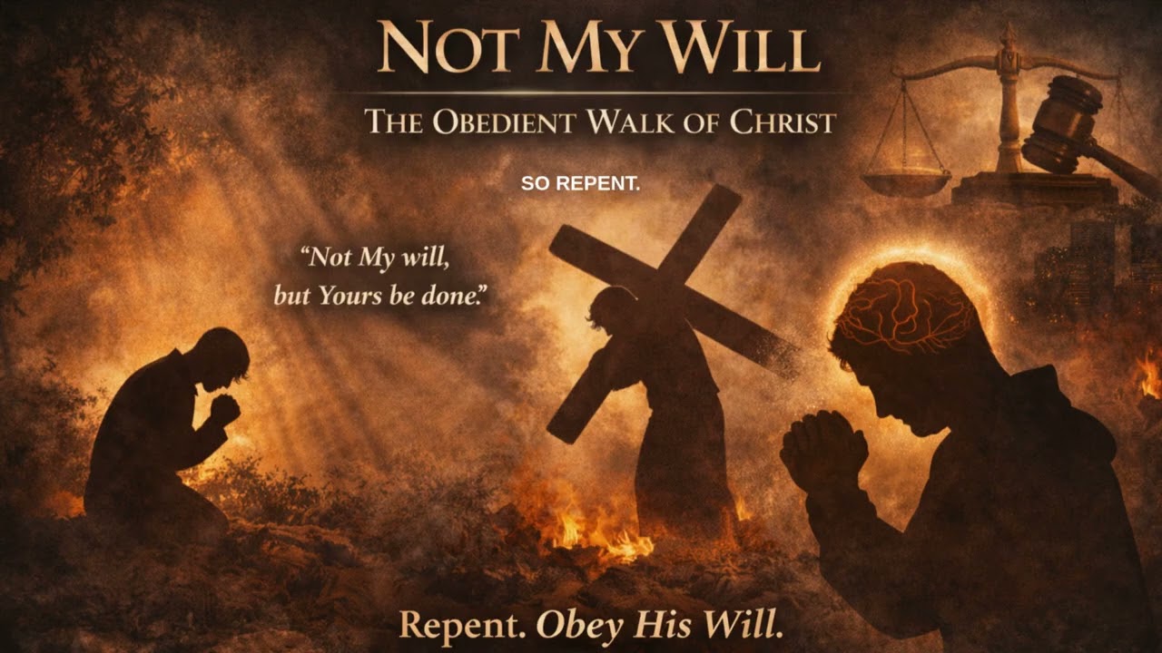 Not My Will – The Obedient Walk of Christ