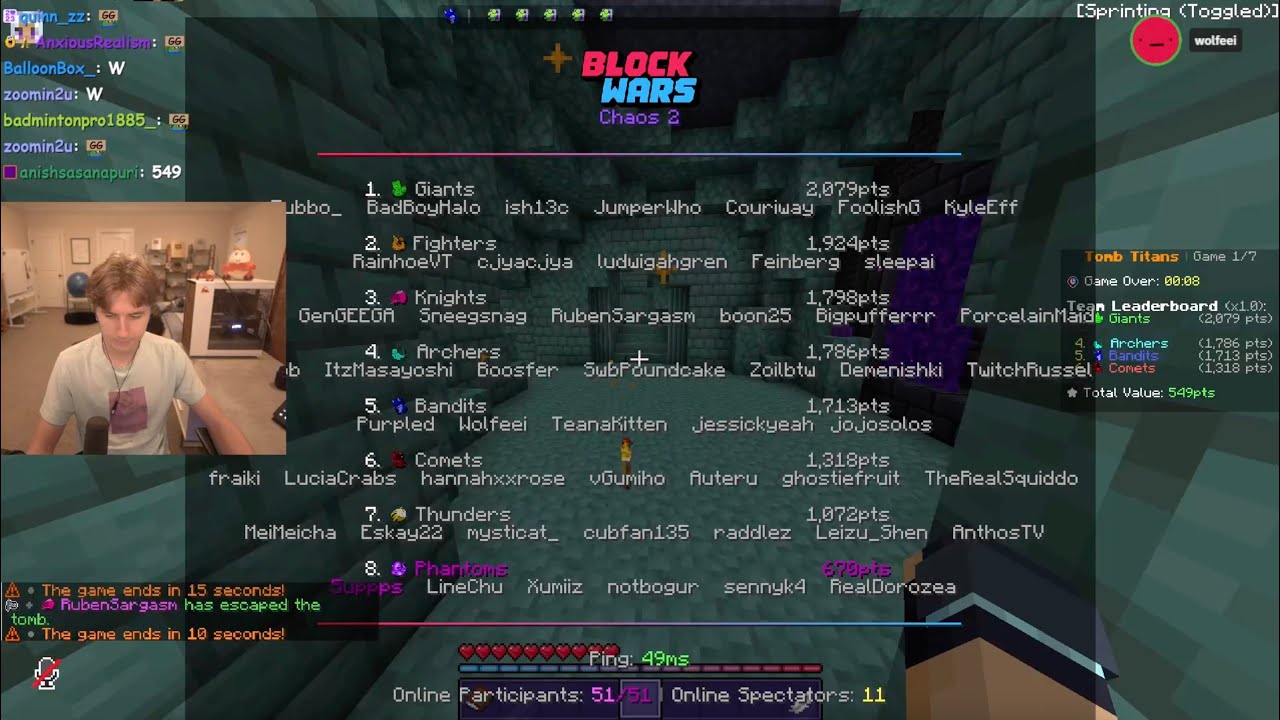 Purpled Blockwars: Chaos Challenge with TinaKitten, Wolfeei, jojosolos and jessick