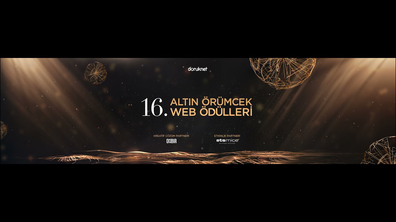 ALTIN &Ouml;R&Uuml;MCEK WEB AWARDS 2018