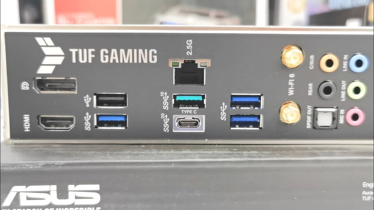 ASUS TUF GAMING B660 PLUS WIFI D4 | INTEL 12/13TH GEN GAMING MOTHERBOARD UNBOXING & INDEPTH VIEW.