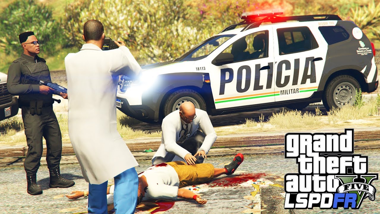 DOIS CPF CANCELADO E UMA PRISÃO POR TRAFICO! - PMCE - GTA 5 ROTINA POLICIAL
