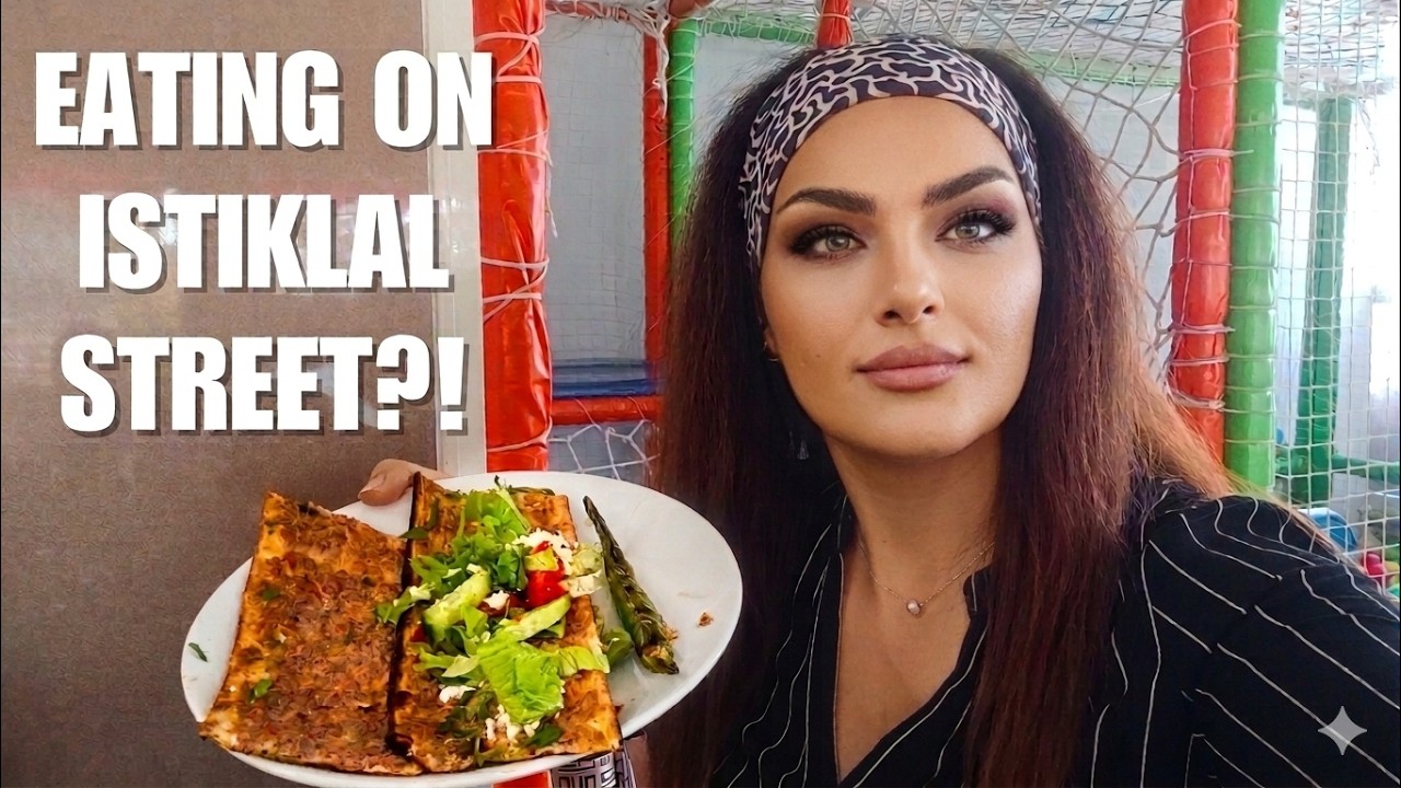 What Do People Eat on Istanbul’s Busiest Street? 🇹🇷