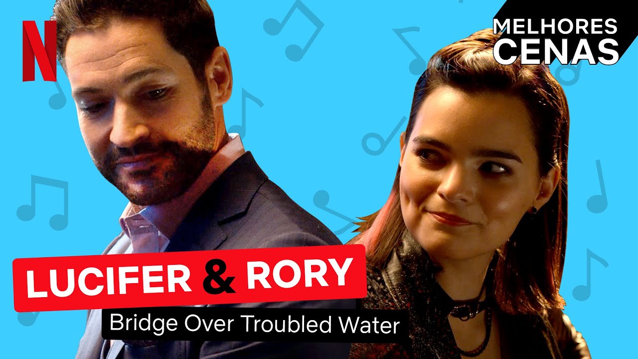 Lucifer cantando com a filha Rory | Melhores Cenas | Netflix Brasil