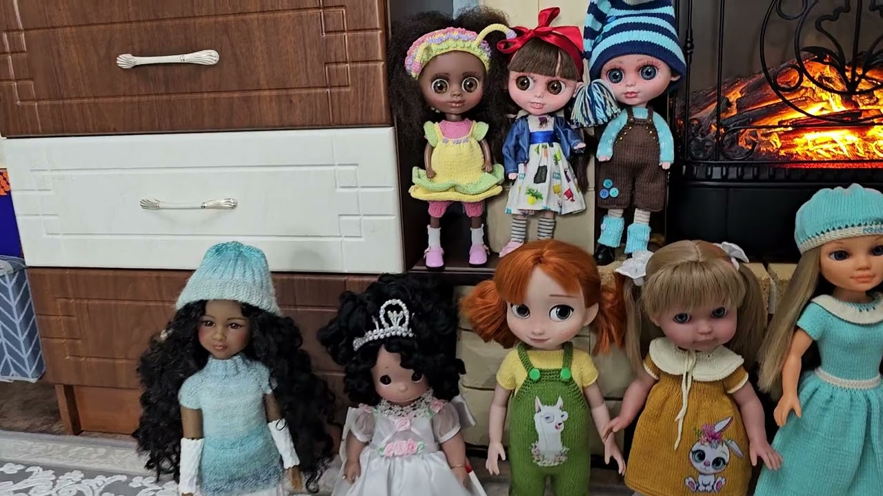 Обзор моей коллекции  Испанских, Немецких  и.д.р кукол #doll #кукольныйколлекционер