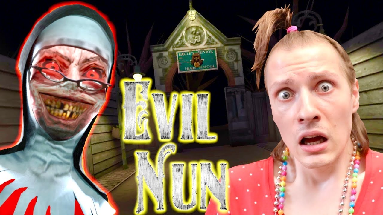 EVIL NUN : JE DÉCOUVRE LA NONNE PSYCHOPATHE ! Jeu Gratuit Smartphone Nadège Candle
