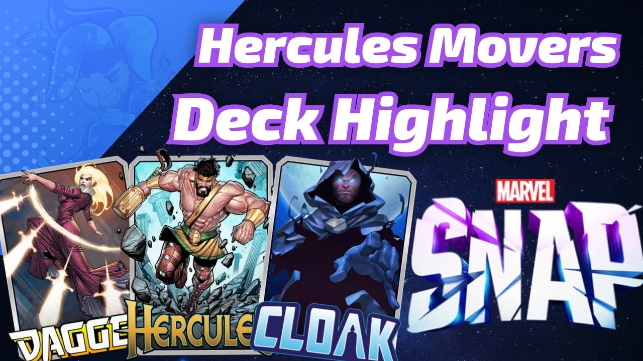 Hercules Cloaks & Daggers | Marvel SNAP Deck Highlight & Gameplay