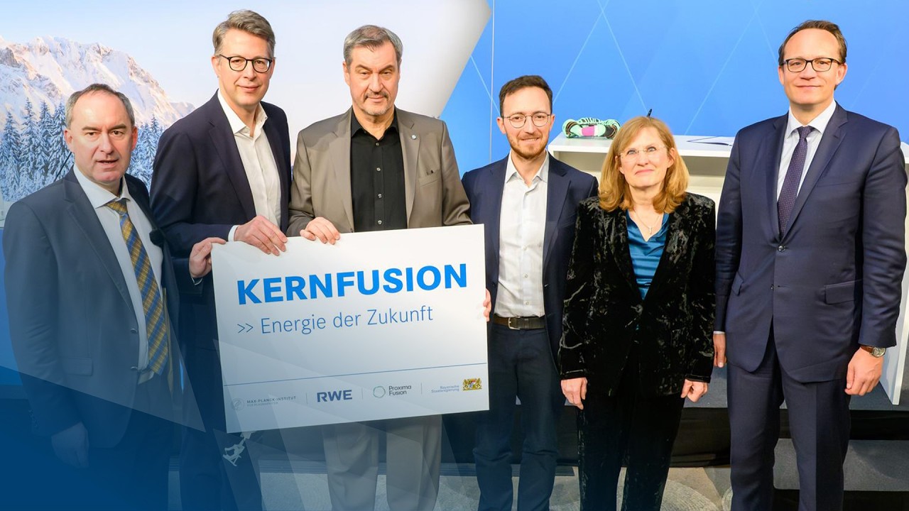 Video in Gebärdensprache: Pressekonferenz zum Projekt „Fusionsdemonstrator ALPHA“ - Bayern