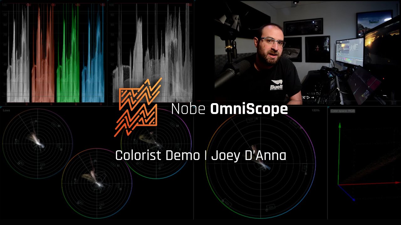 Colorist Demo | Joey D'Anna on Nobe OmniScope